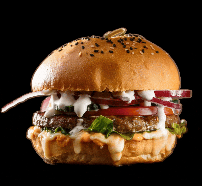 Анимация бургера SAMBURGER